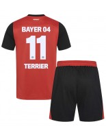 Bayer Leverkusen Martin Terrier #11 Hjemmedraktsett Barn 2024-25 Korte ermer (+ bukser)